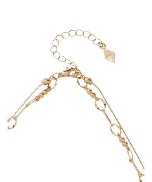 RESEXXY（リゼクシー）の「チェーンコンビ2連ネックレス（ネックレス・レディース・シルバー/ゴールド・FREE）」の4枚目の写真