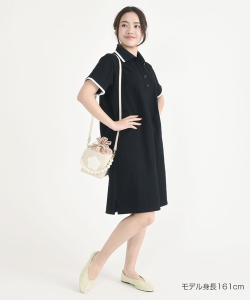 マリークワント　新作　定価以下　デイジーボタンブラックワンピース　匿名配送 MARY QUANT ONLINE SHOP｜マリークヮントオンラインショップ
