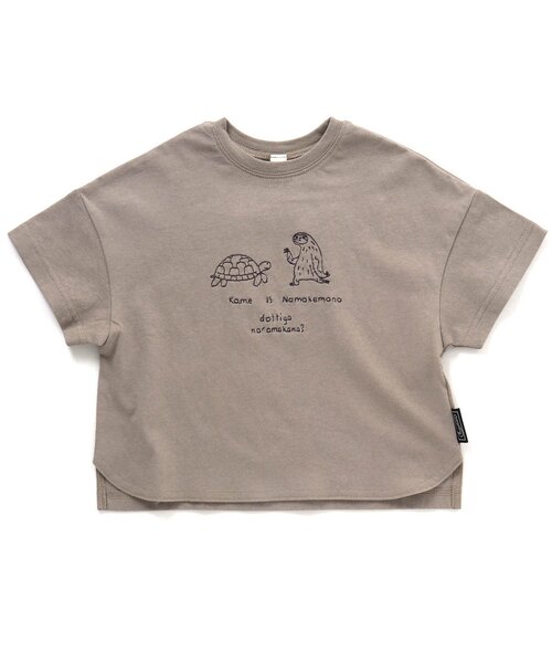 BREEZE(ブリーズ)の「いろいろVS刺繍Tシャツ(Tシャツ/カットソー・キッズ・サックスブルー/ブラウン/パープル/ベージュ/チャコール/オレンジ/ブルー/イエロー/ピンク/カーキ・80/140/130/120/100/90/110)」の11枚目の写真