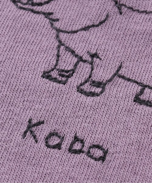 BREEZE(ブリーズ)の「いろいろVS刺繍Tシャツ(Tシャツ/カットソー・キッズ・サックスブルー/ブラウン/パープル/ベージュ/チャコール/オレンジ/ブルー/イエロー/ピンク/カーキ・80/140/130/120/100/90/110)」の14枚目の写真