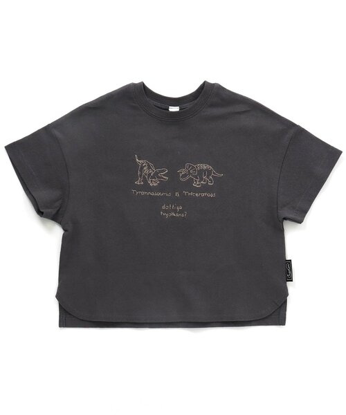BREEZE(ブリーズ)の「いろいろVS刺繍Tシャツ(Tシャツ/カットソー・キッズ・サックスブルー/ブラウン/パープル/ベージュ/チャコール/オレンジ/ブルー/イエロー/ピンク/カーキ・80/140/130/120/100/90/110)」の20枚目の写真