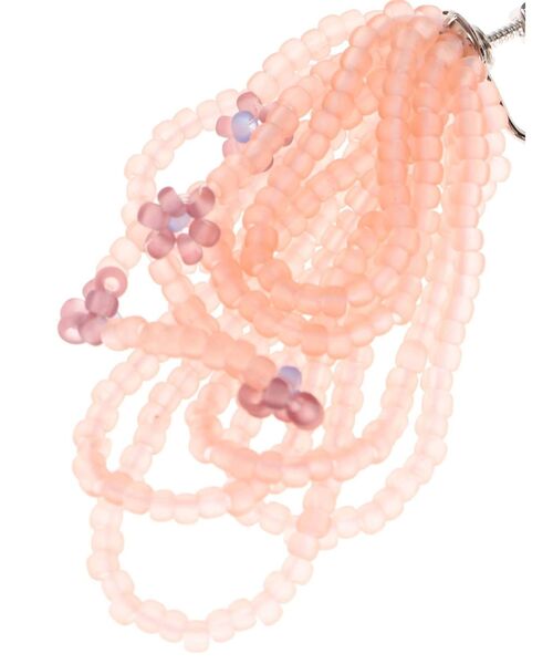 merry jenny（メリージェニー）の「petit floral beads earring（イヤリング・レディース・アイボリー/ピンク/シルバー・FREE）」の6枚目の写真
