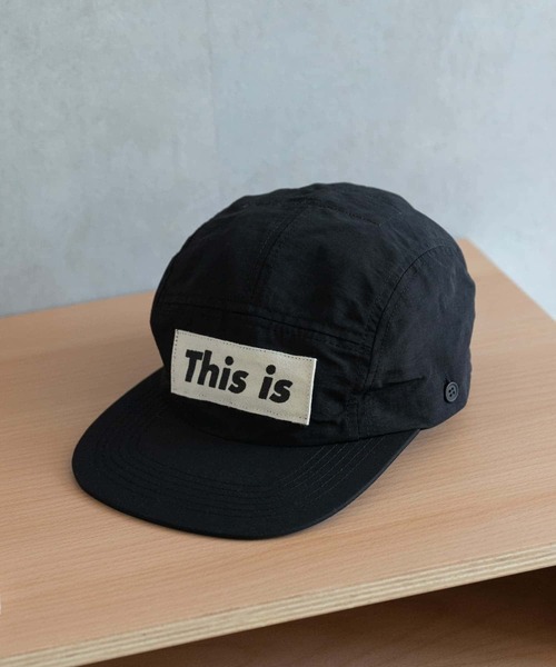 THE GOODLAND MARKET(ザグッドランドマーケット)の「This is This is the Cap(キャップ・レディース・ブラック・FREE)」の4枚目の写真