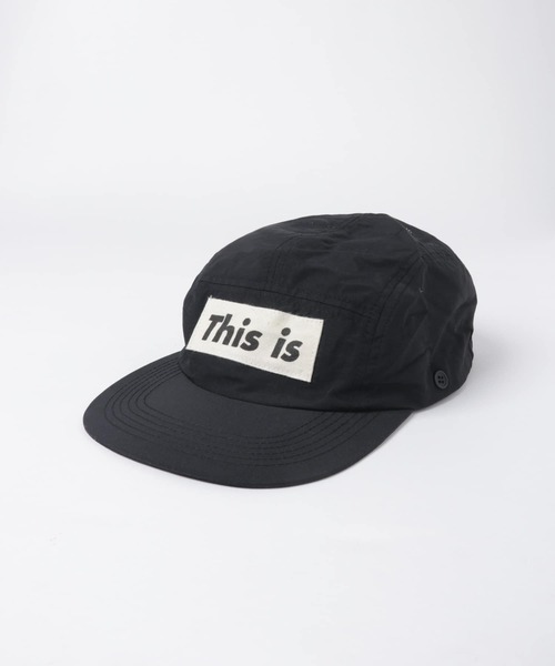 THE GOODLAND MARKET(ザグッドランドマーケット)の「This is This is the Cap(キャップ・レディース・ブラック・FREE)」の2枚目の写真