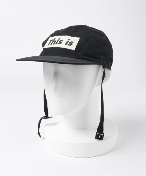 THE GOODLAND MARKET(ザグッドランドマーケット)の「This is This is the Cap(キャップ・レディース・ブラック・FREE)」の5枚目の写真