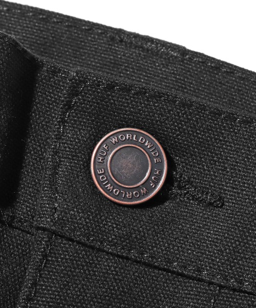 HUF（ハフ）の「HUF×PLAY BOY/ハフ×プレイボーイ PLAYBOY VVS DOUBLE KNEE PANT ダブルニーパンツ（チノパンツ・メンズ・ブラック・30inch/32inch/34inch）」の13枚目の写真