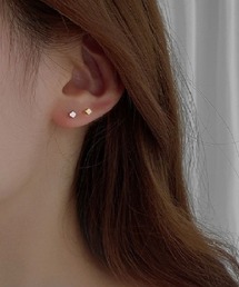 スターリングシルバープチピアス
