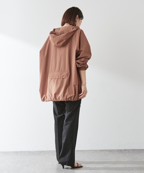 Omekashi(オメカシ)の「【earthy_】マウンテンパーカー(パッカブル)(マウンテンパーカー・レディース・ベージュ/キャメル/ブラック・FREE)」の11枚目の写真