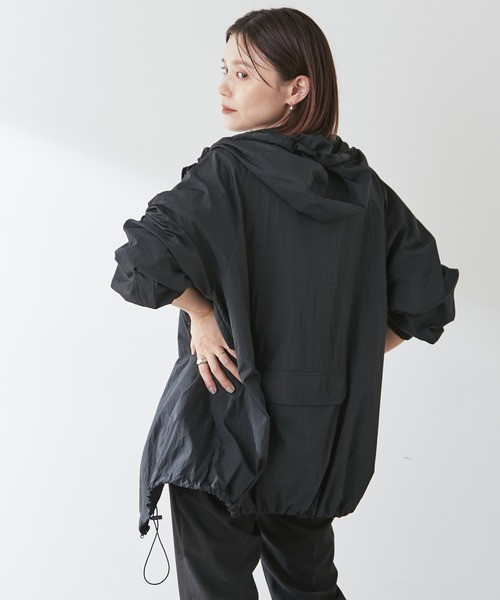 Omekashi(オメカシ)の「【earthy_】マウンテンパーカー(パッカブル)(マウンテンパーカー・レディース・ベージュ/キャメル/ブラック・FREE)」の20枚目の写真