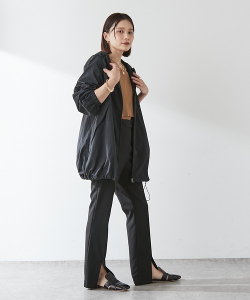 Omekashi(オメカシ)の「【earthy_】マウンテンパーカー(パッカブル)(マウンテンパーカー・レディース・ベージュ/キャメル/ブラック・FREE)」の22枚目の写真