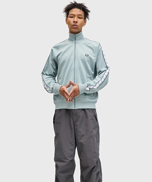Taped Track Jacket(10 102：BLACK): | FRED PERRY JAPAN