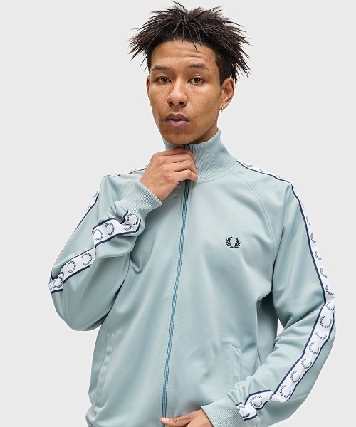 FRED PERRY トラックジャケット　Taped Track Jacket FRED PERRY ジャージ Taped Track Jacket／フレッドペリー