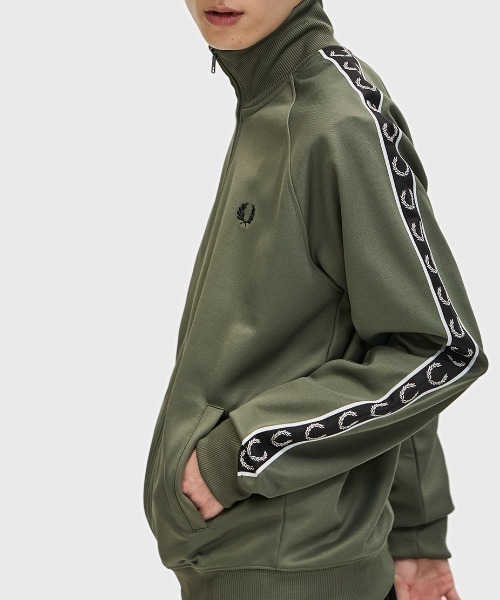 Taped Track Jacket／フレッドペリートラックジャケット