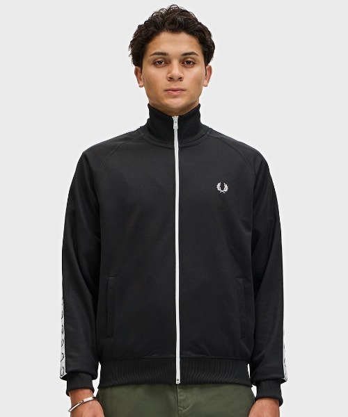 Taped Track Jacket／フレッドペリートラックジャケット