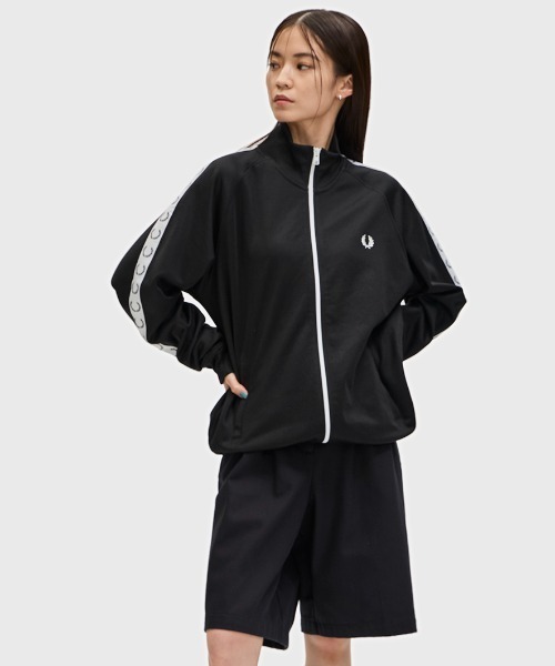 Taped Track Jacket／フレッドペリートラックジャケット