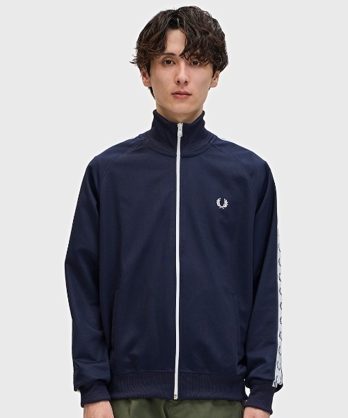 n*K様 FRED PERRY トラックジャケット　Sサイズ 楽天市場】25年秋新作 FREDPERRY/フレッドペリー ローレルマーク