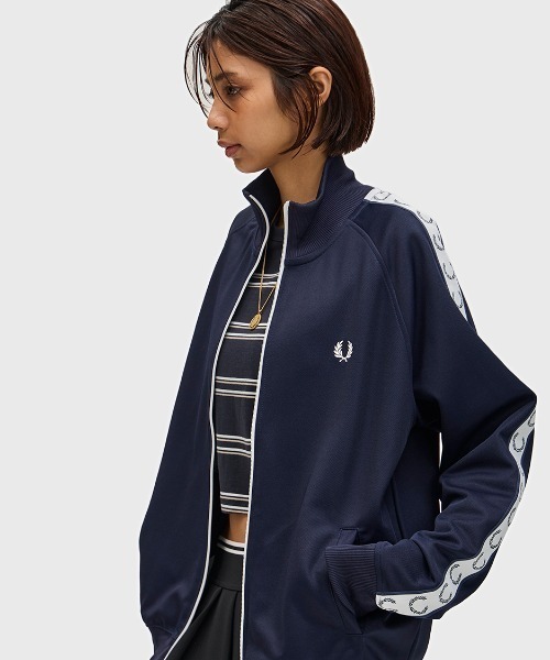FRED PERRY（フレッドペリー）の「Taped Track Jacket／フレッド