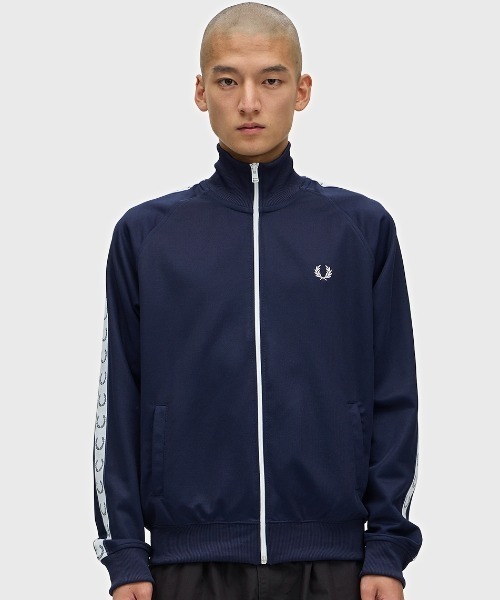 FRED PERRY トラックジャケット ジャージ Taped Track Jacket／フレッドペリートラックジャケット