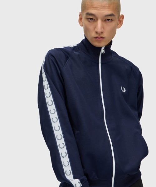 ジャケット・アウター Fred Perry Taped Track Jacket FRED PERRY ジャージ Taped Track Jacket／フレッドペリー