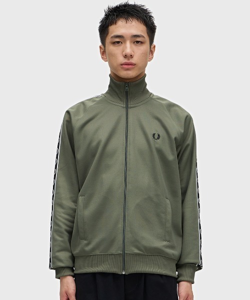 Taped Track Jacket フレッドペリー トラックジャケット FRED PERRY ジャージ Taped Track Jacket／フレッドペリー