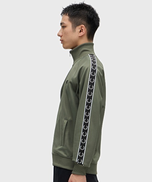 Taped Track Jacket／フレッドペリートラックジャケット