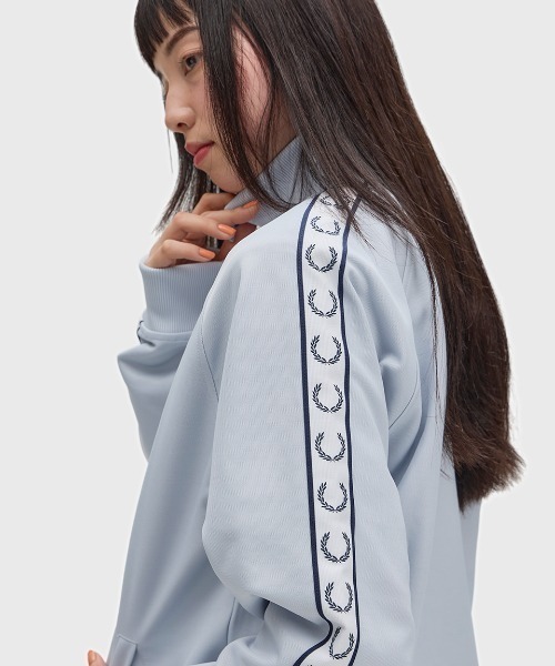FRED PERRY トラックジャケット Taped Track Jacket／フレッドペリートラックジャケット（ジャージ