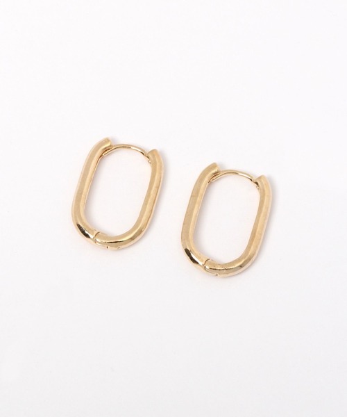 LAKOLE（ラコレ）の「スクエアフープワンタッチピアス / 298744（ピアス（両耳用）・レディース・その他1/その他2・FREE）」の2枚目の写真