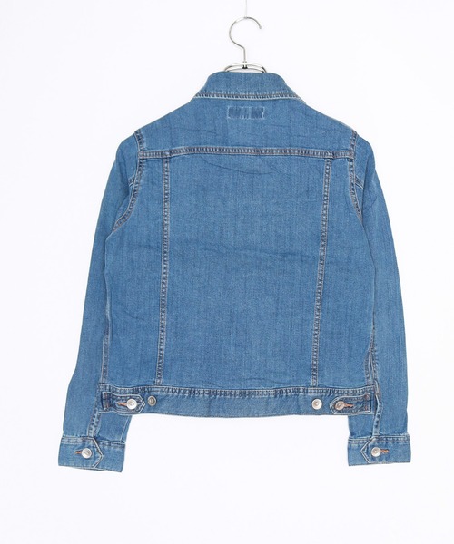 WESTSEA(ウエストシー)の「ライトオンス ストレッチデニムGジャン レディース(デニムジャケット・レディース・サックスブルー/ネイビー/ブルー・S/M/L)」の8枚目の写真