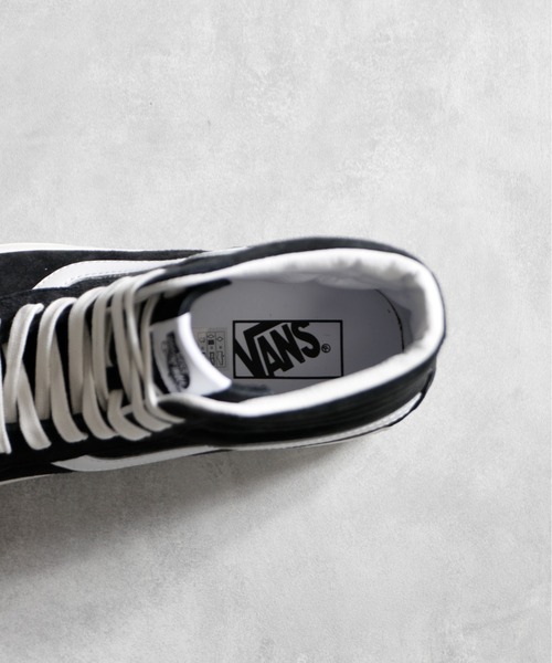 And A(アンドエー)の「VANS ヴァンズ / SK8-HI 38 DX(Anaheim Factory) スケートハイ スエードハイカットスニーカー(ウォータープルーフレザー) / VN0A5KXVKS7(スニーカー・メンズ・ブラック・27cm/28cm/26.5cm/27.5cm)」の15枚目の写真