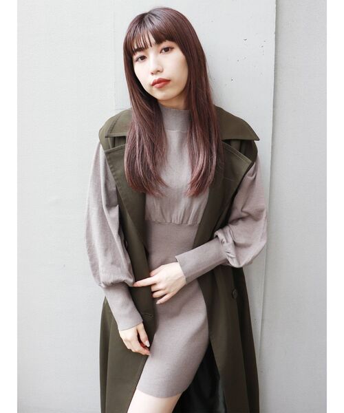 MURUA(ムルーア)の「ボリュームパフミニワンピース(ワンピース・レディース・ブラック/パープル/アイボリー/モカ・FREE)」の14枚目の写真