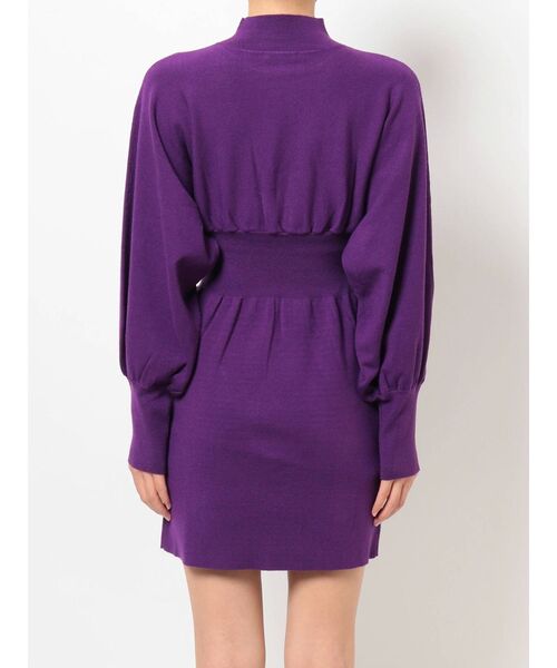 MURUA(ムルーア)の「ボリュームパフミニワンピース(ワンピース・レディース・ブラック/パープル/アイボリー/モカ・FREE)」の20枚目の写真