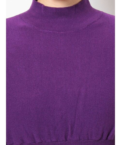 MURUA(ムルーア)の「ボリュームパフミニワンピース(ワンピース・レディース・ブラック/パープル/アイボリー/モカ・FREE)」の12枚目の写真