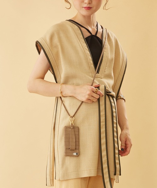 Hashibami（ハシバミ）の「【HASHIBAMI】クロコ型押し カラ