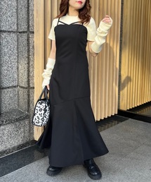 OLIVE des OLIVE | スリットマーメイドキャミワンピース(ワンピース)