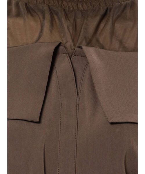 dazzlin（ダズリン）の「チュールレイヤードシャツカラーブラウス（シャツ/ブラウス・レディース・ブルー/オフホワイト/ピンク/ブラウン・FREE）」の7枚目の写真