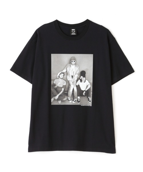 MINEDENIM（マインデニム）の「MINEDENIM(マインデニム）Nirvana "JF Photo" Tee（Tシャツ/カットソー・メンズ・ホワイト/ブラック・L/XL/M）」の2枚目の写真