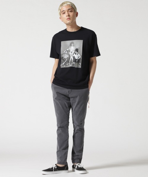 MINEDENIM（マインデニム）の「MINEDENIM(マインデニム）Nirvana "JF Photo" Tee（Tシャツ/カットソー・メンズ・ホワイト/ブラック・L/XL/M）」の7枚目の写真