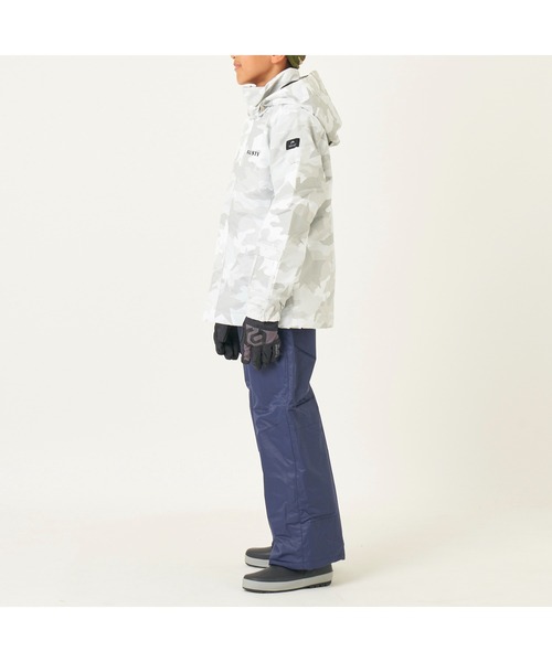 RUSTY(ラスティ)の「RUSTY/ラスティ 上下セット 迷彩 フーディ アウター 肩紐付き パンツ ズボン 男児 カモフラ キッズ スノーウェア セット スポーツウェア(その他アウター・キッズ・カーキ/ホワイト・L/M/S)」の8枚目の写真