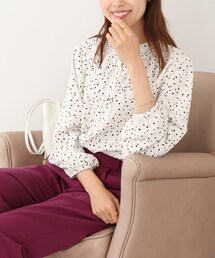 DRESKIP | 【店頭でも人気のアイテム】とろみシャ－リングブラウス(シャツ/ブラウス)