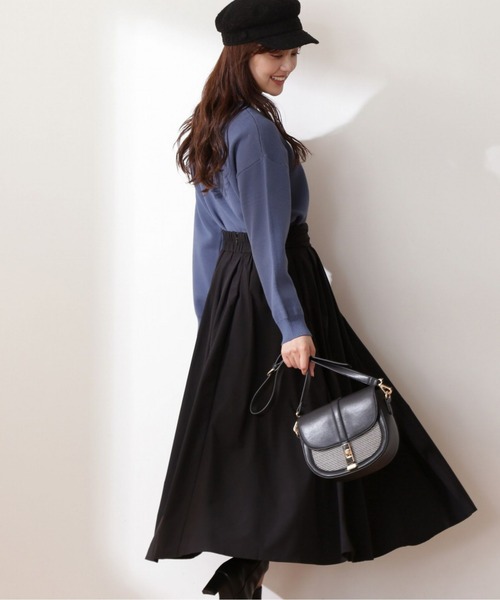 PROPORTION BODY DRESSING（プロポーションボディドレッシング）の「タフタスカート / 1212220512（スカート・レディース・ブラック/ブルー/パープル・MEDIUM/SMALL）」の5枚目の写真