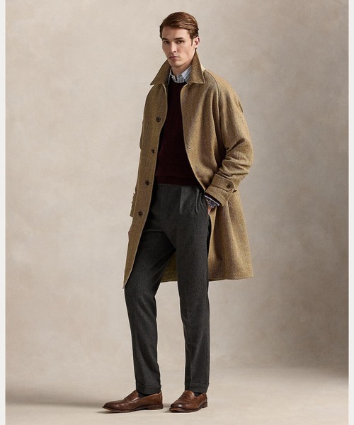 ケーブルニット ウールカシミヤ セーター（ニット/セーター）｜POLO