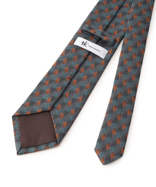 tk.TAKEO KIKUCHI(ティーケータケオキクチ)の「◆レトロパターンネクタイ(ネクタイ・メンズ・ブラック系1/ダークグリーン系1/ネイビー系/イエロー系9・00)」の7枚目の写真