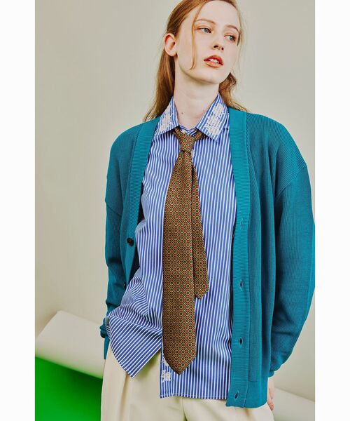 tk.TAKEO KIKUCHI(ティーケータケオキクチ)の「◆レトロパターンネクタイ(ネクタイ・メンズ・ブラック系1/ダークグリーン系1/ネイビー系/イエロー系9・00)」の14枚目の写真