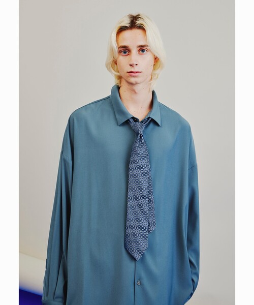 tk.TAKEO KIKUCHI(ティーケータケオキクチ)の「◆レトロパターンネクタイ(ネクタイ・メンズ・ブラック系1/ダークグリーン系1/ネイビー系/イエロー系9・00)」の18枚目の写真