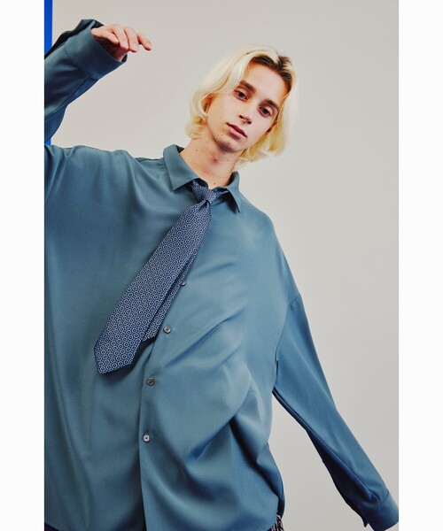 tk.TAKEO KIKUCHI(ティーケータケオキクチ)の「◆レトロパターンネクタイ(ネクタイ・メンズ・ブラック系1/ダークグリーン系1/ネイビー系/イエロー系9・00)」の19枚目の写真