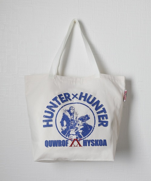 HOOK（フック）の「HUNTER×HUNTER×HOOK プリント折り畳みトートバッグ