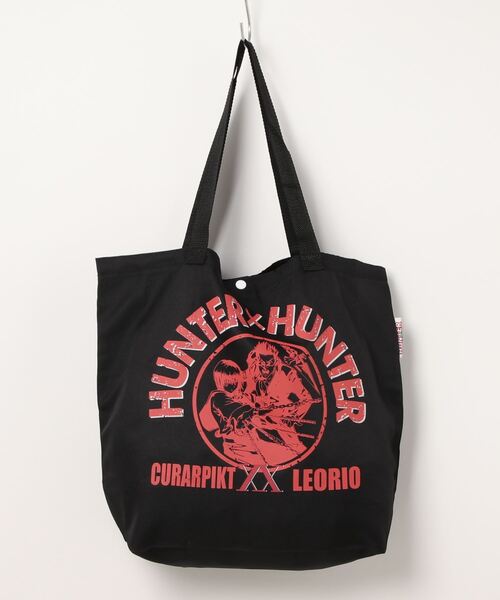 HOOK（フック）の「HUNTER×HUNTER×HOOK プリント折り畳みトートバッグ