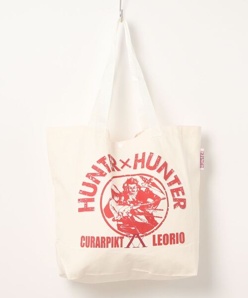 HOOK（フック）の「HUNTER×HUNTER×HOOK プリント折り畳みトートバッグ