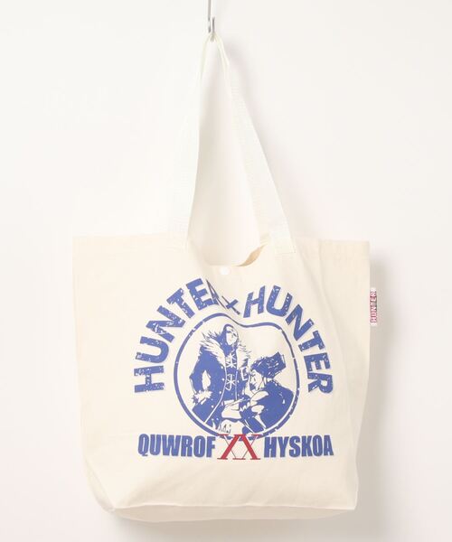 HOOK（フック）の「HUNTER×HUNTER×HOOK プリント折り畳みトートバッグ