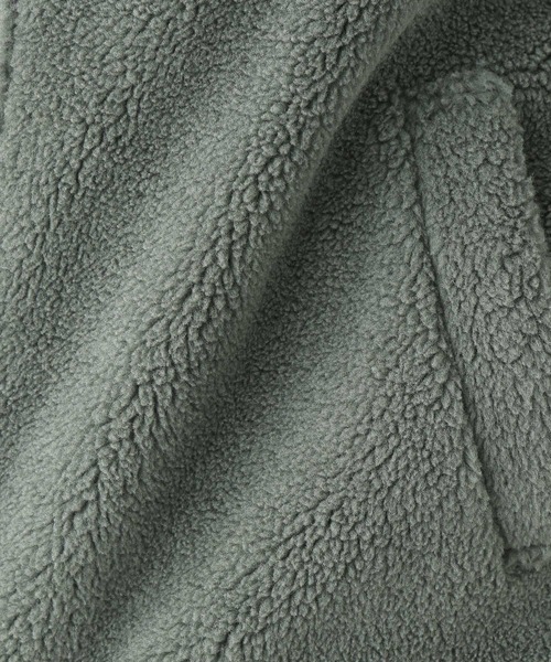 GLOBAL WORK（グローバルワーク）の「ボアスタンドブルゾン/295910（ブルゾン・レディース・グリーン/アイボリー/ベージュ・MEDIUM/LARGE）」の18枚目の写真